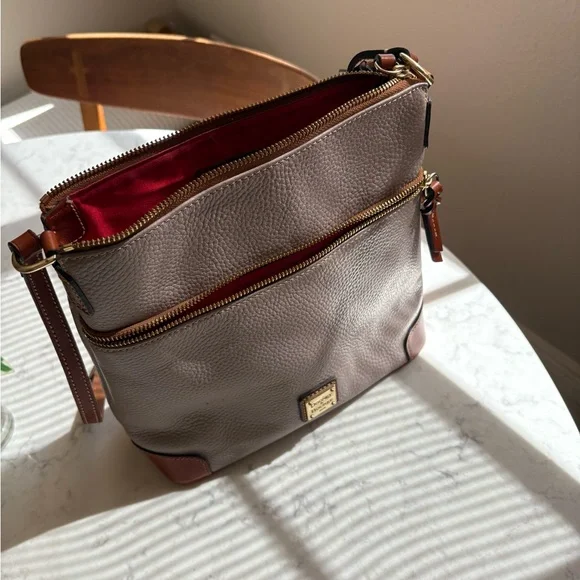 Dooney & Bourke Pebble Leather Crossbody Bag - Picture 3 of 5